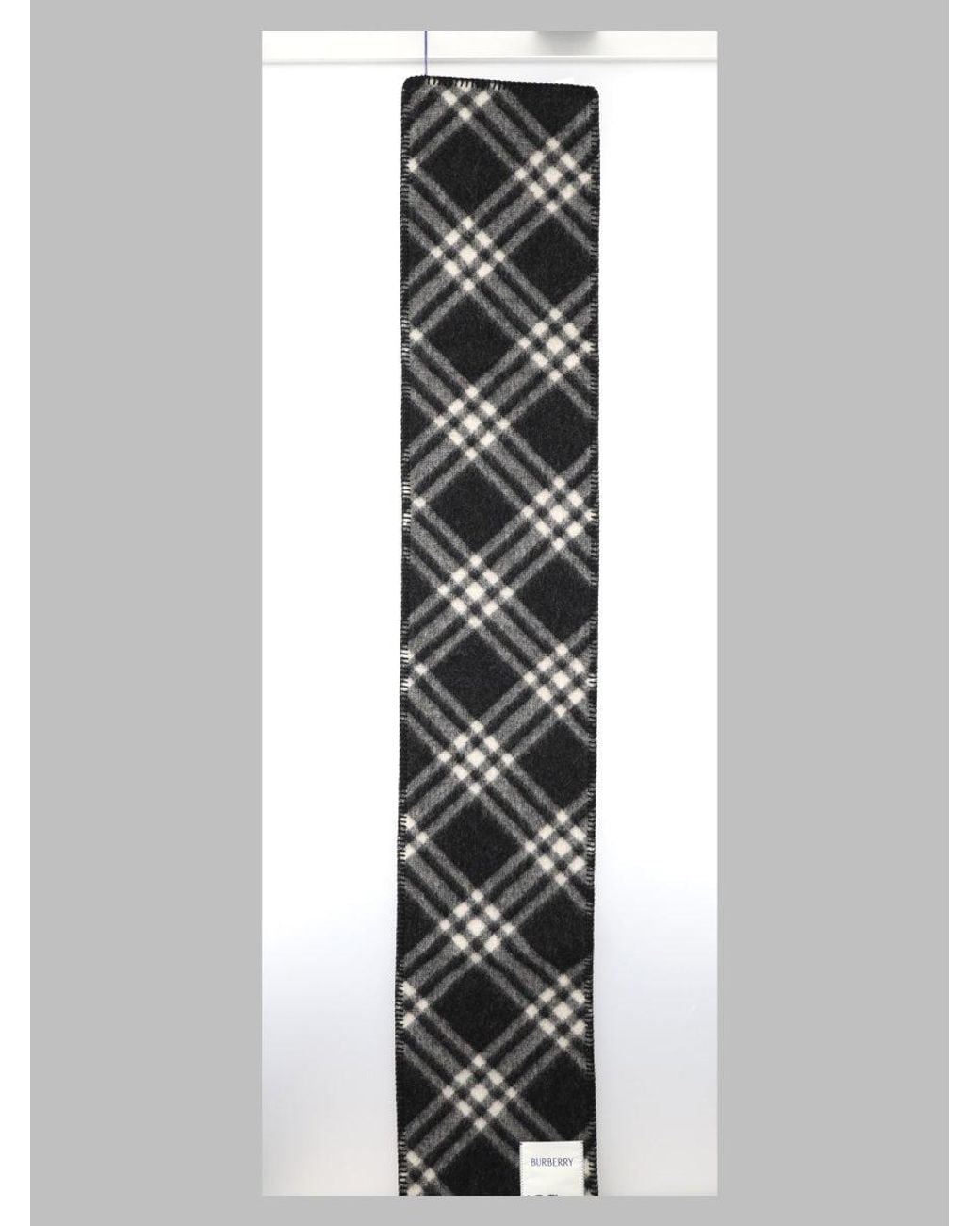 Burberry White Wool Scarf