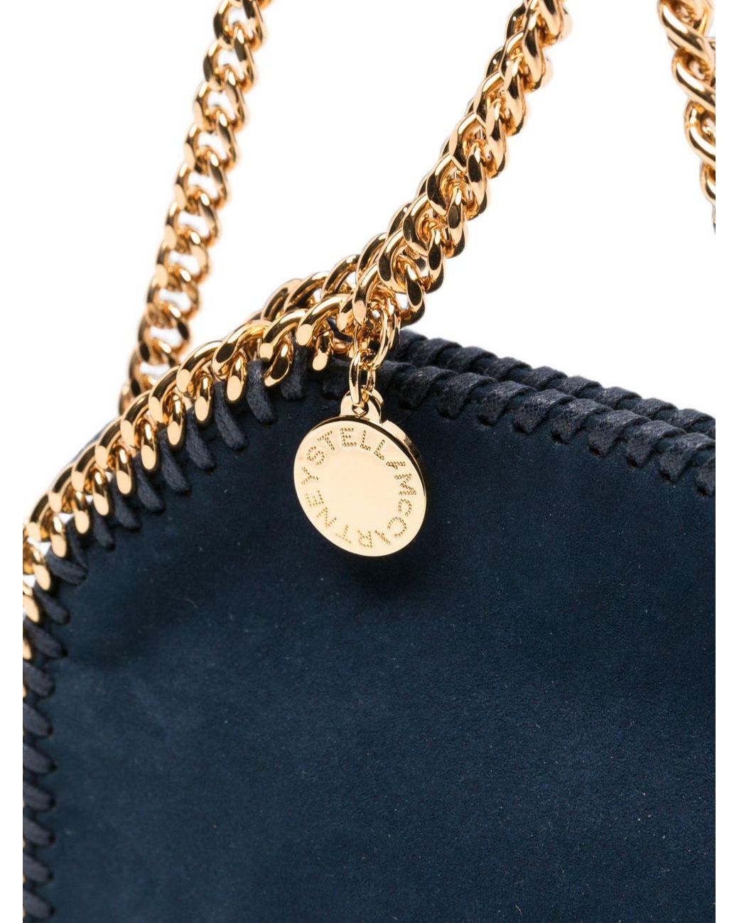 Stella McCartney Blue Falabella Tiny Crossbody Bag