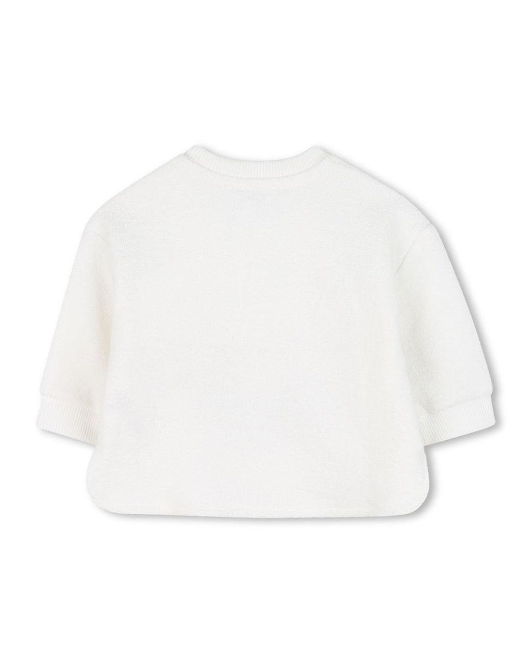 KENZO White Sweatshirt With Pants Set