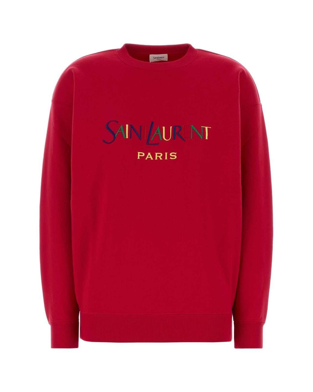 Saint Laurent Red Paris Sweatshirt