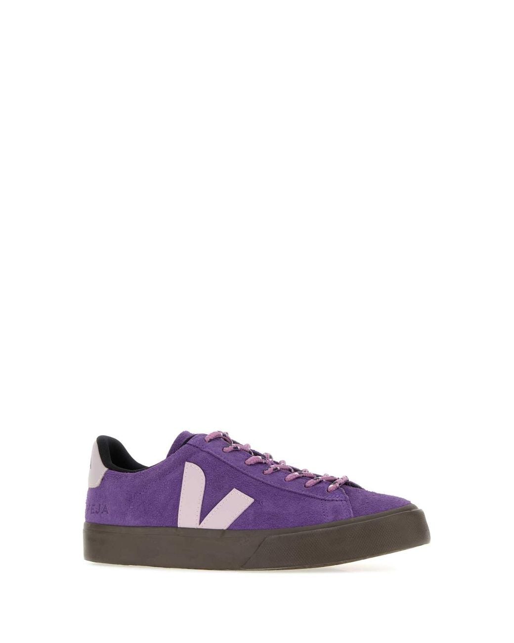 Veja Purple Suede Campo Sneaker