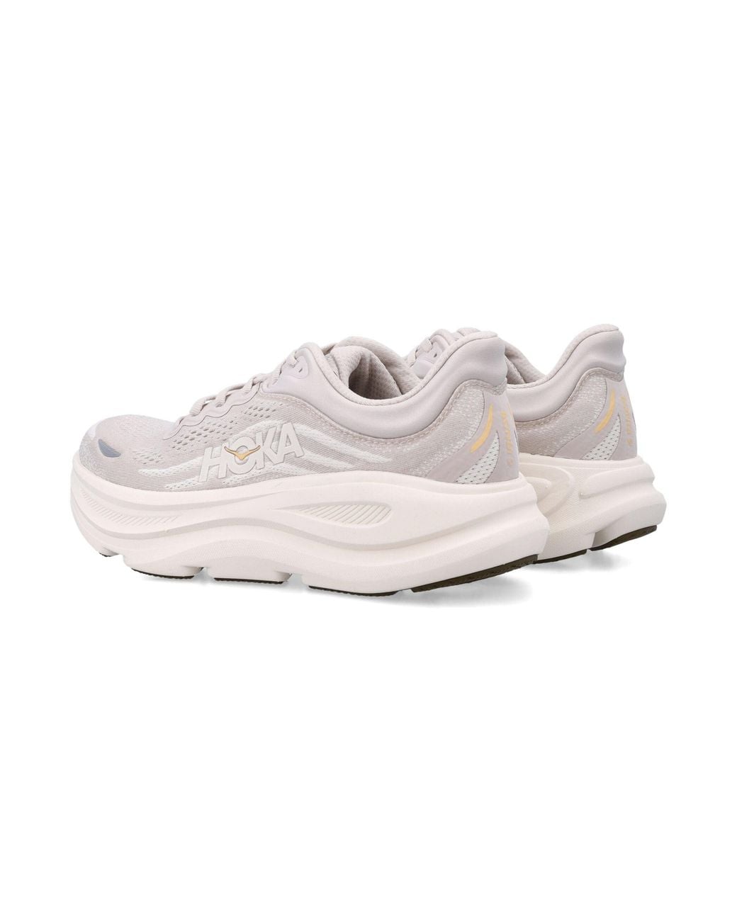 Hoka One One Pink Bondi 9 Road-Running & Everyday Cushioning Sneaker
