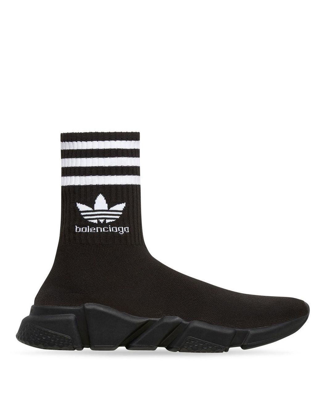 adidas x Balenciaga Black Speed Lt Sneakers