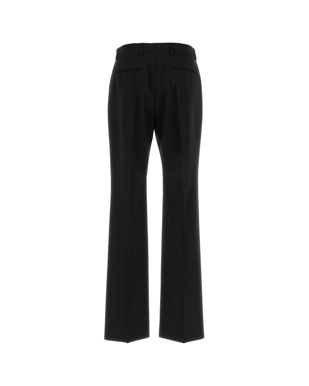 Valentino Garavani Black Wool Pant for men