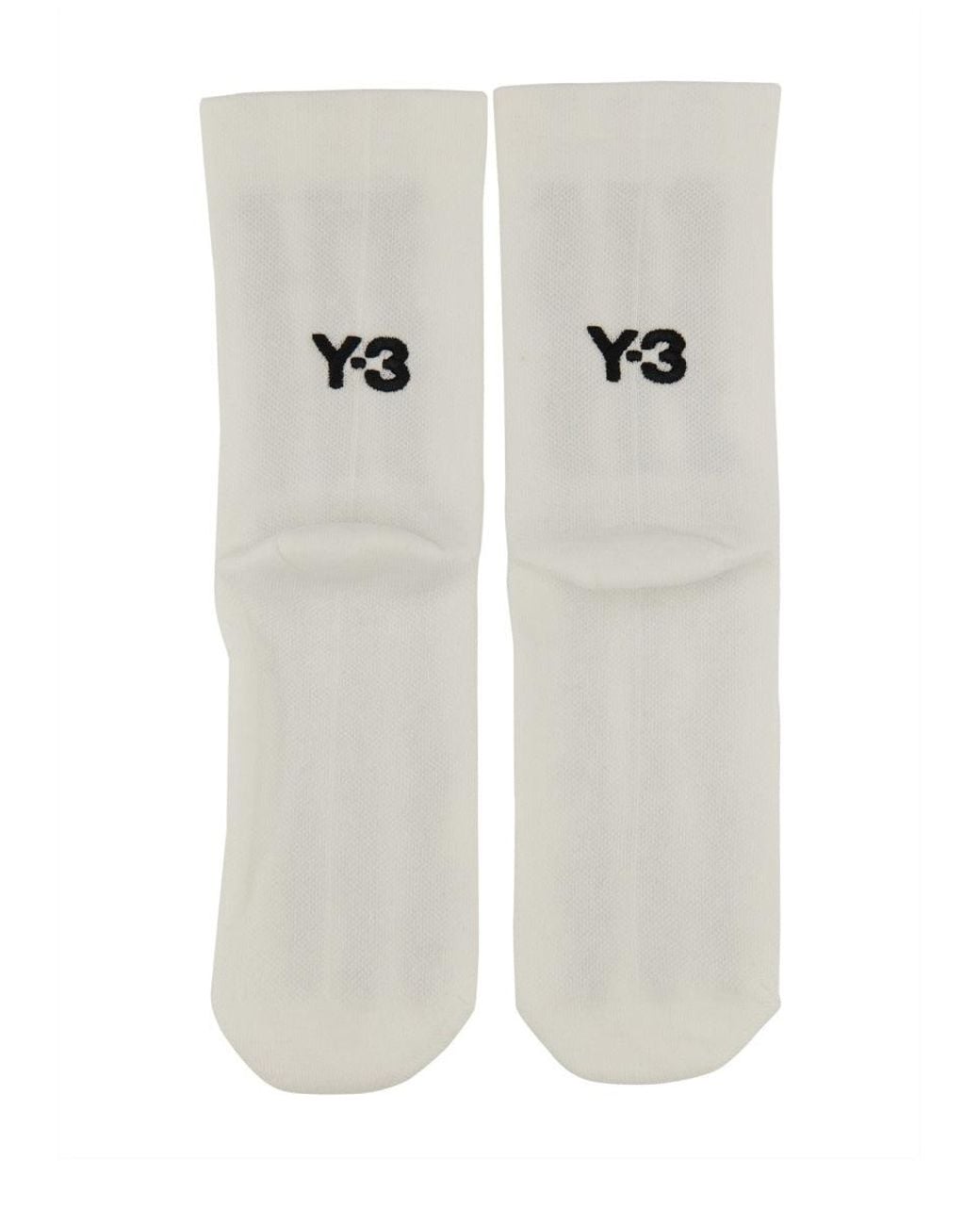 Y-3 Black 3 "Stripe" Socks