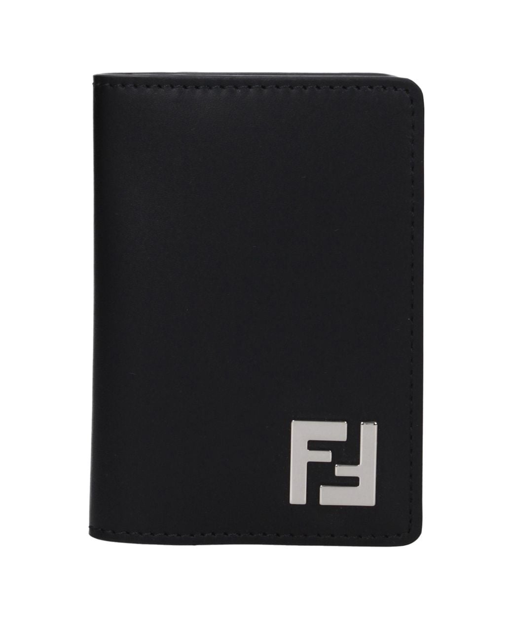 Fendi Black Portadocumenti Uomo Pelle Nero