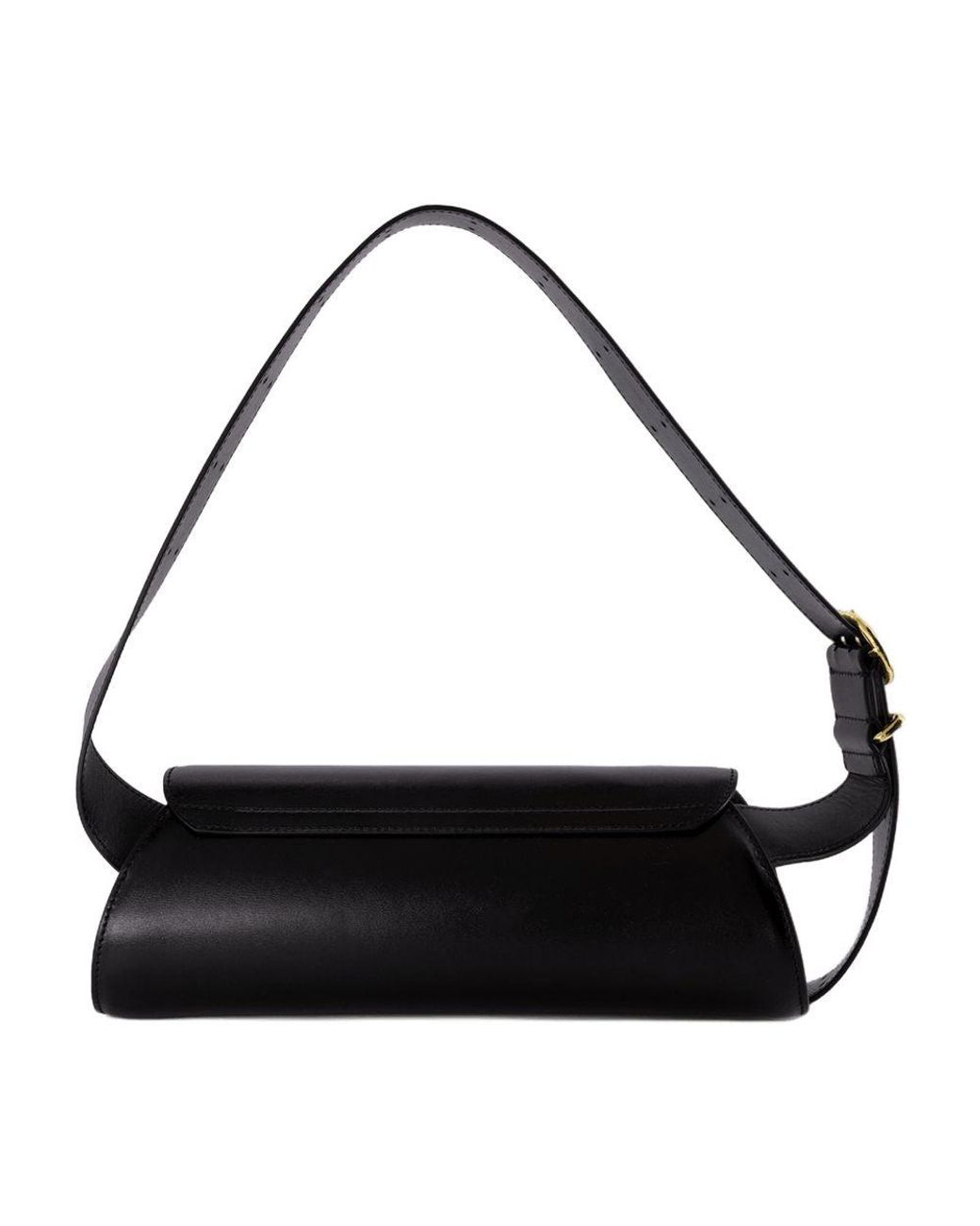 Jil Sander Black Cannolo Small