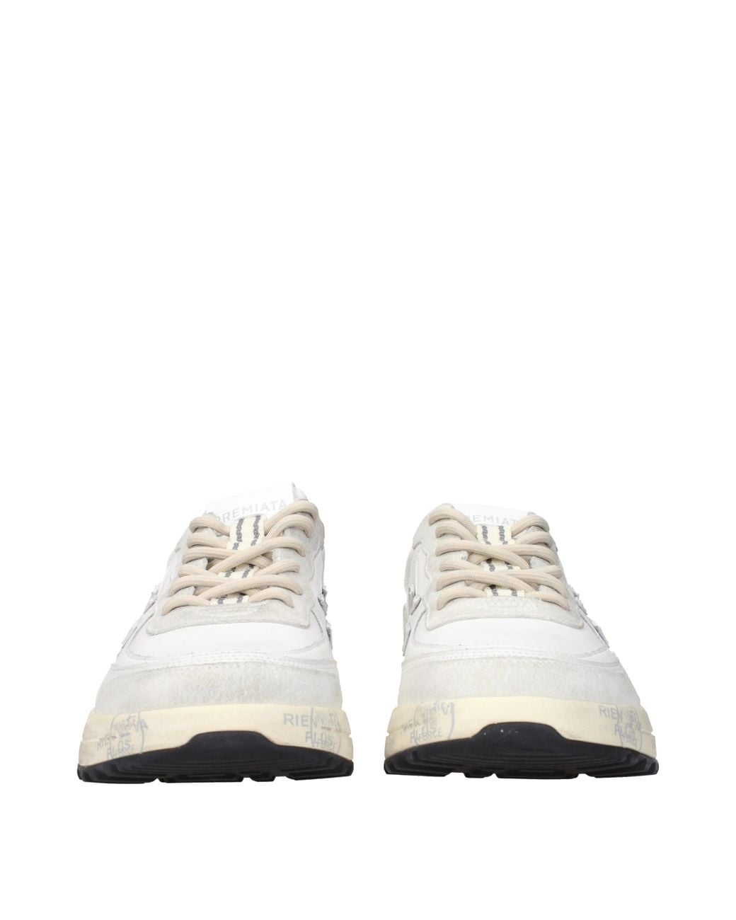 Premiata White Sneakers/ Leather