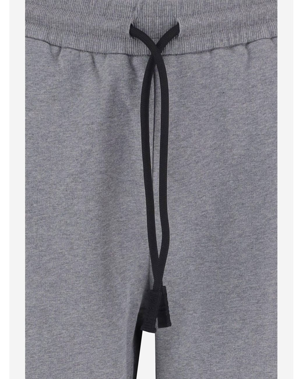 Just Cavalli Gray Cotton Pants