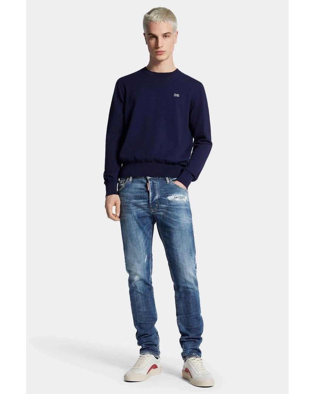 Bleu DSquared² en coloris Blue