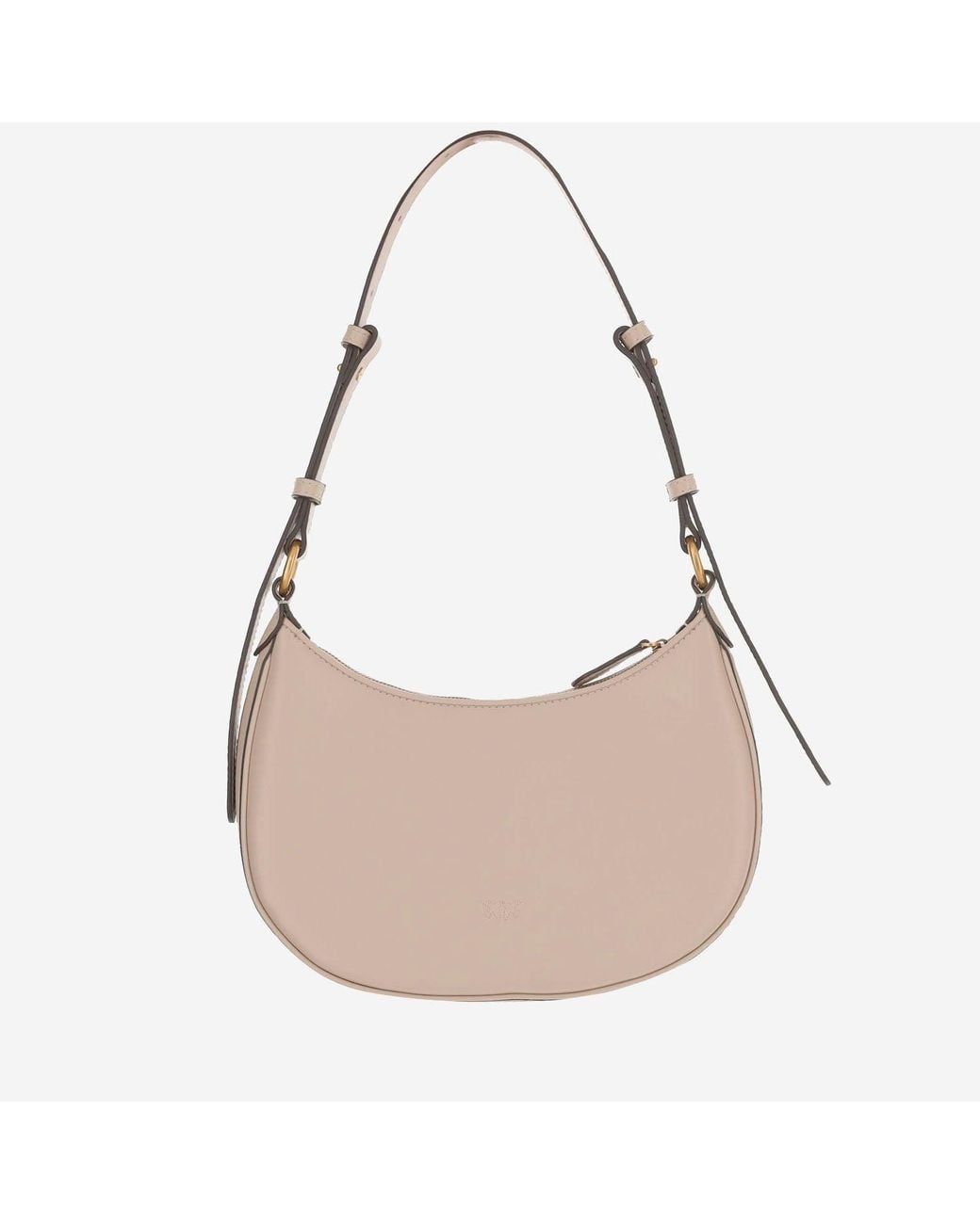 Pinko Natural Simply Mini Love Half Moon Bag