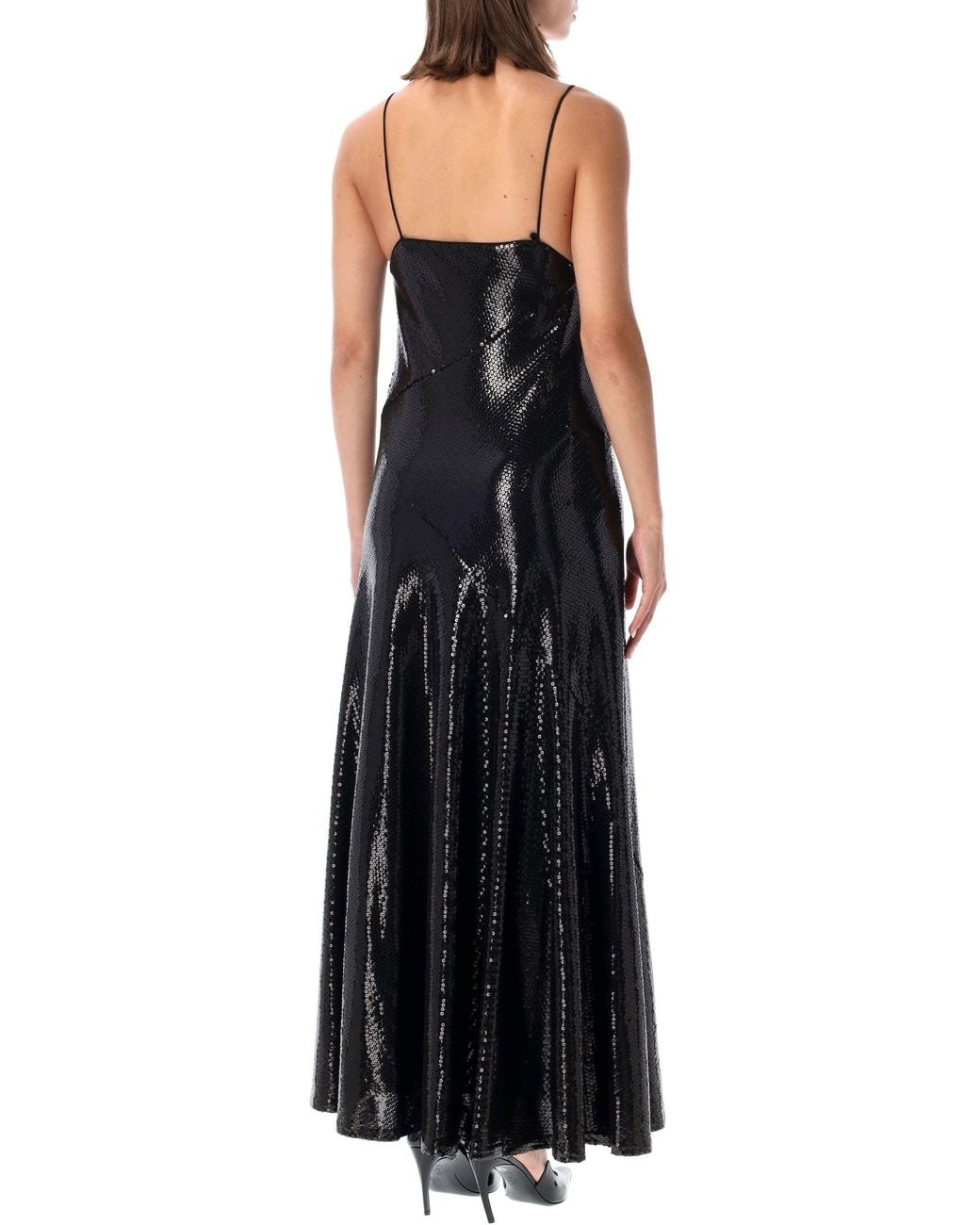 Alberta Ferretti Black Alberta Ferretti Sequin Dress