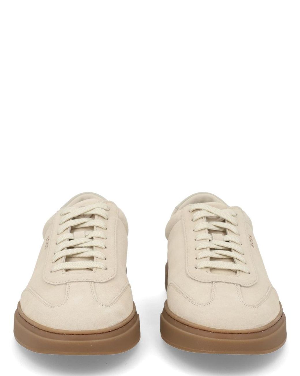Boss White Leather Sneaker for men