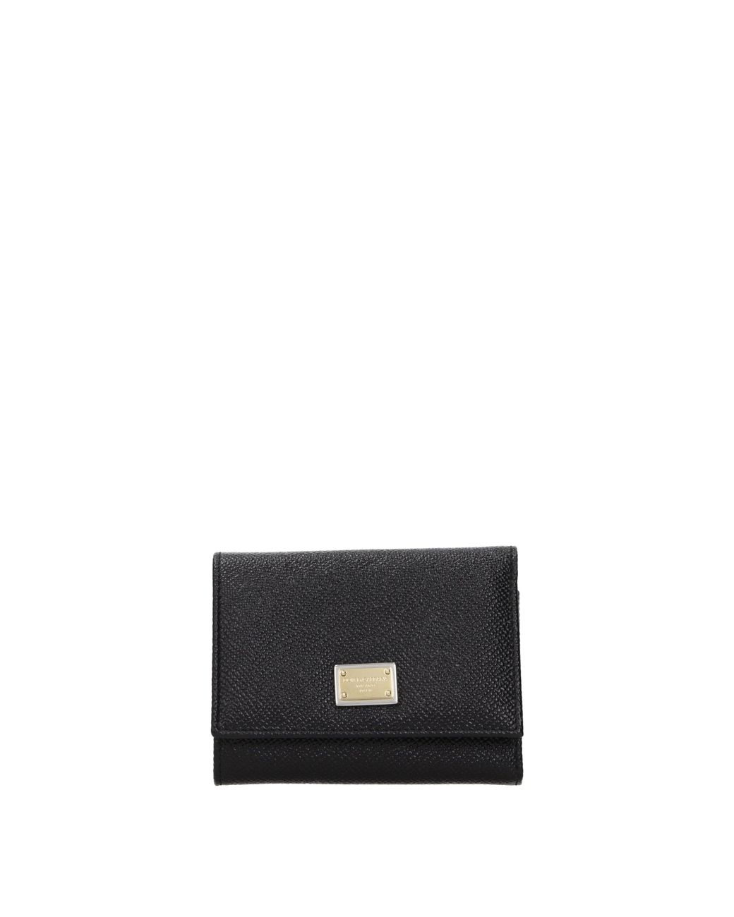 Dolce & Gabbana Black Dolce&Gabbana Portafogli Donna Pelle Nero