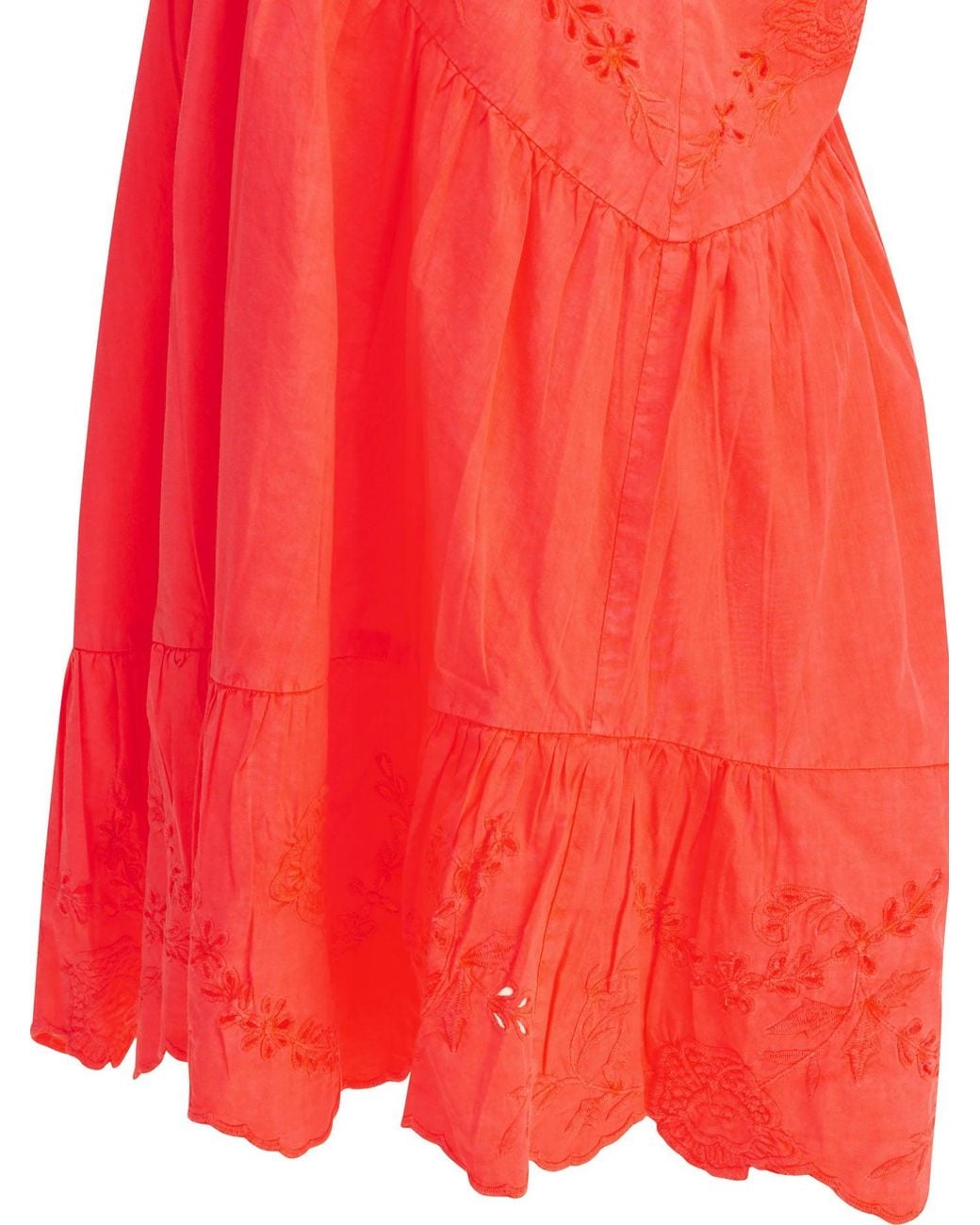 Juliet Dunn Red Short A-Line Dress
