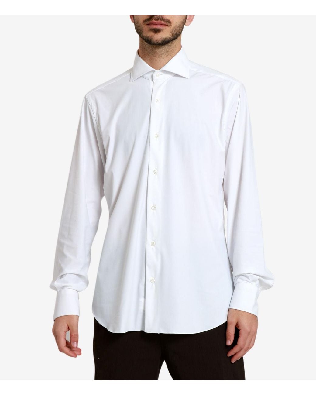 Barba Napoli White Shirts