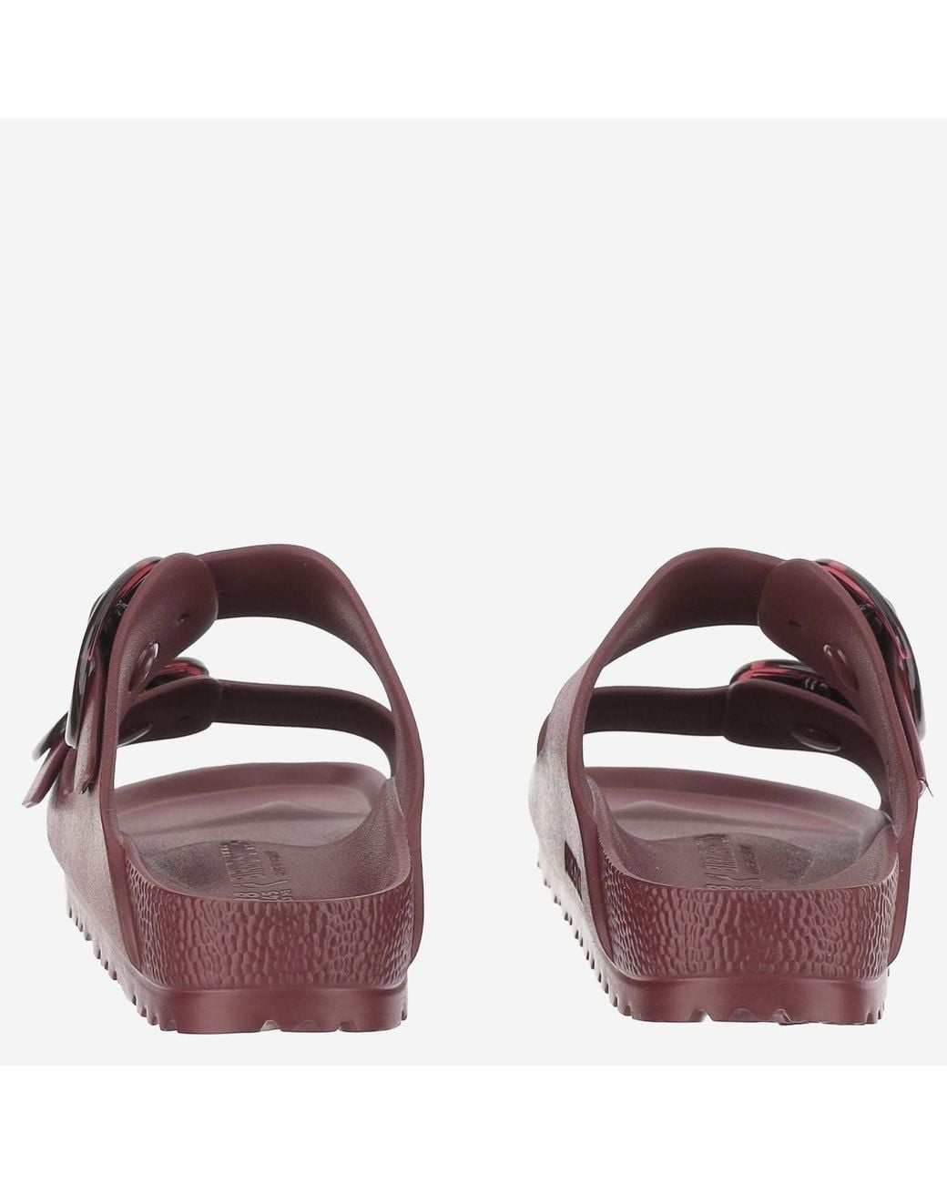 Birkenstock Red Arizona Big Buckle Sandals