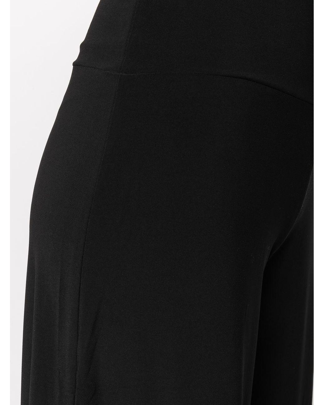 Norma Kamali Black Pants & Shorts