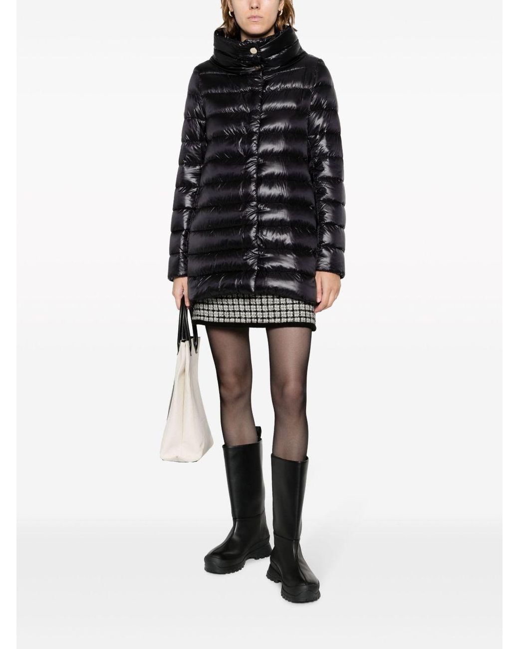 Herno Black Outerwears