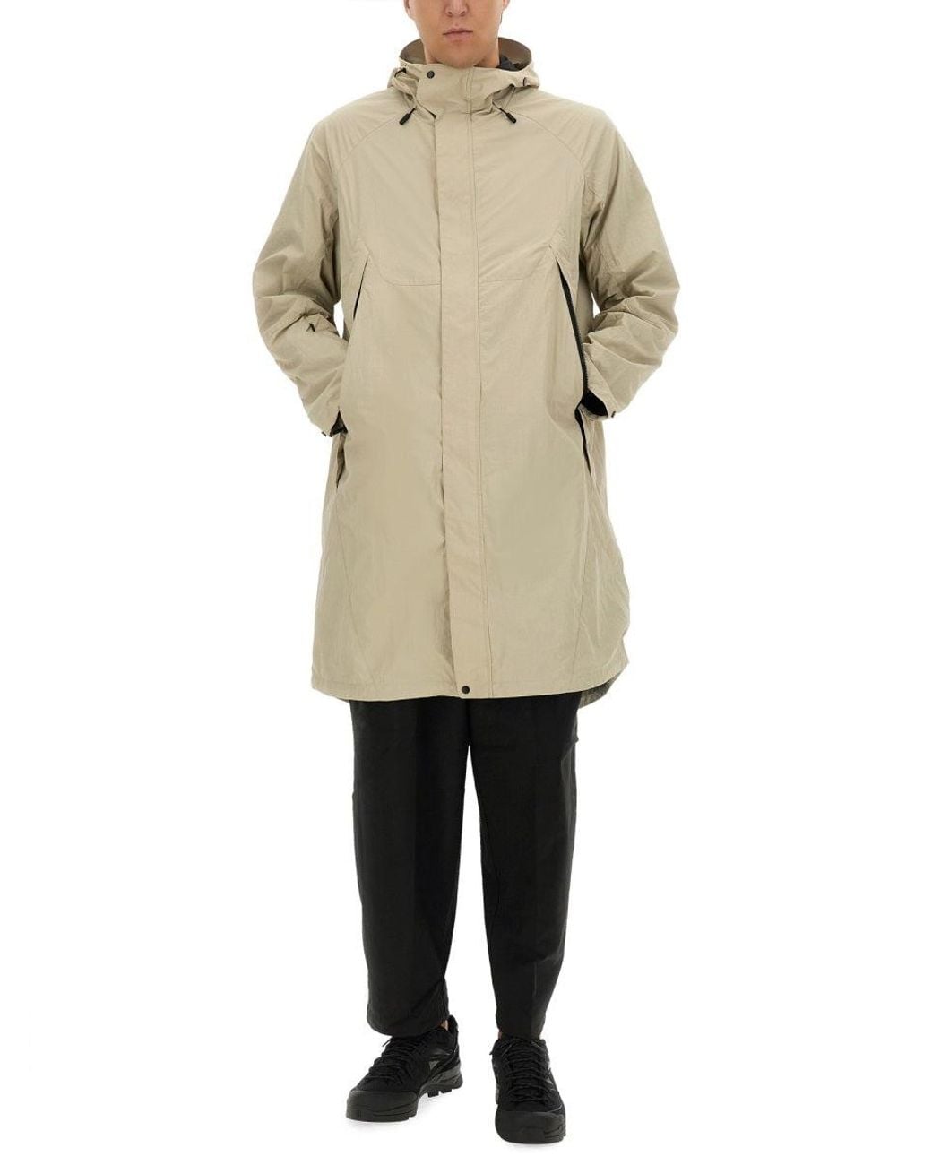 JG1 Natural Nylon Parka for men