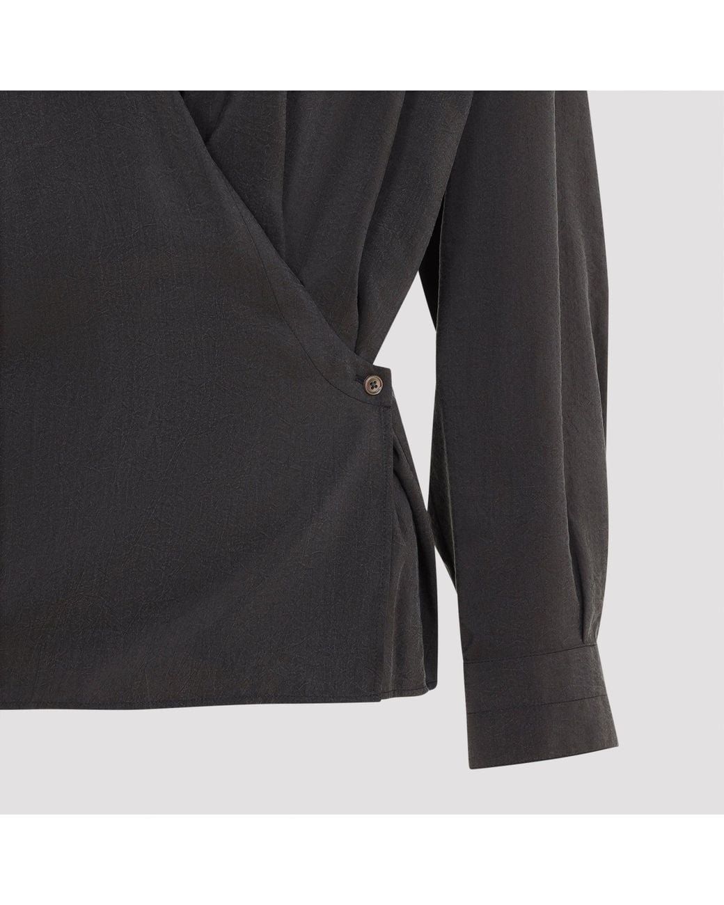 Camisa torcida Lemaire de color Black