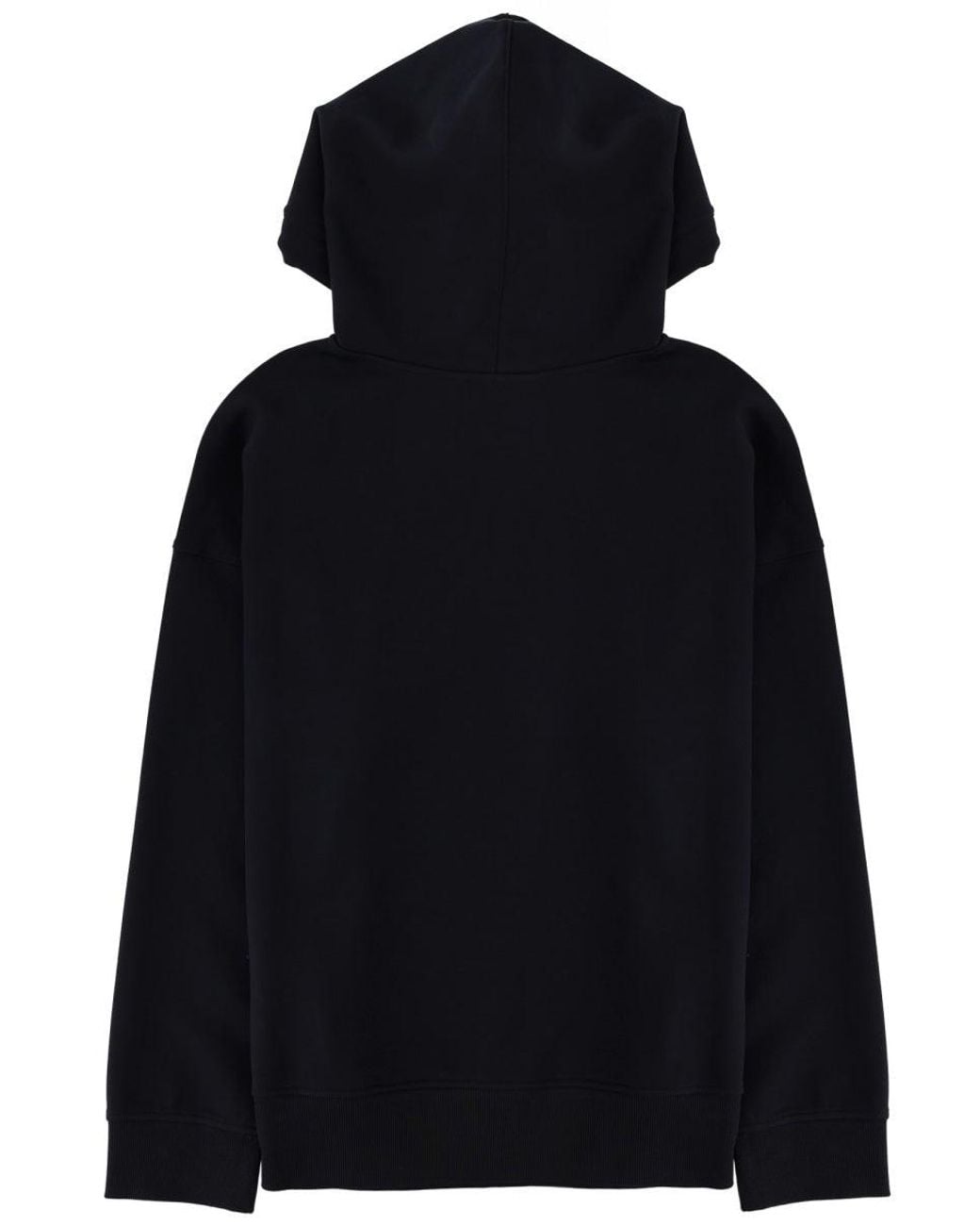 Max Mara Black Cotton Jersey Sweatshirt
