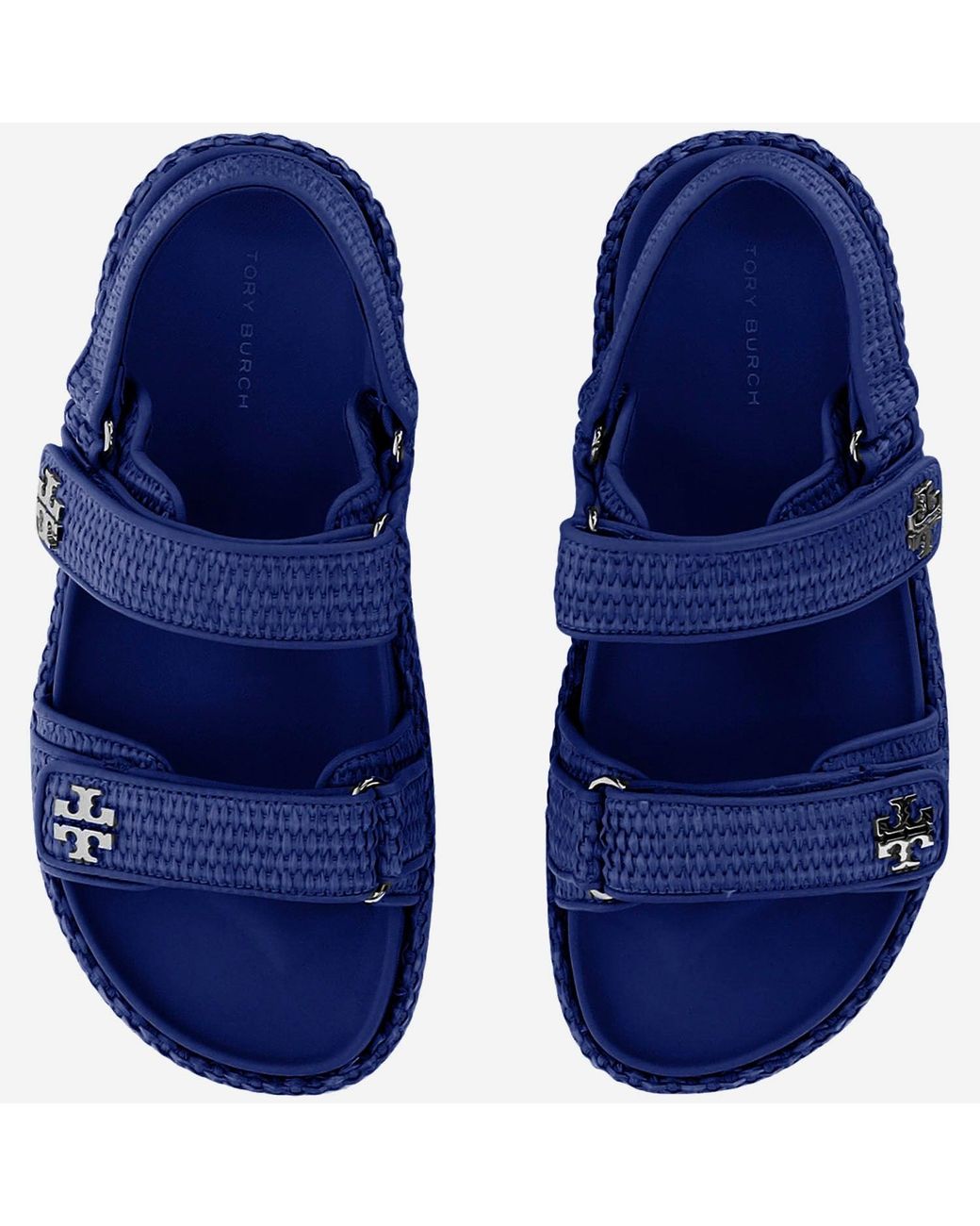 Tory Burch Blue Open Toe Sandals