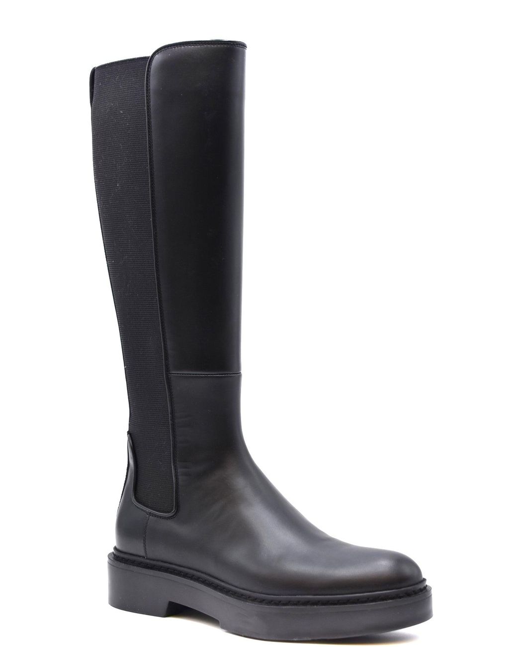 Santoni Black Shoes