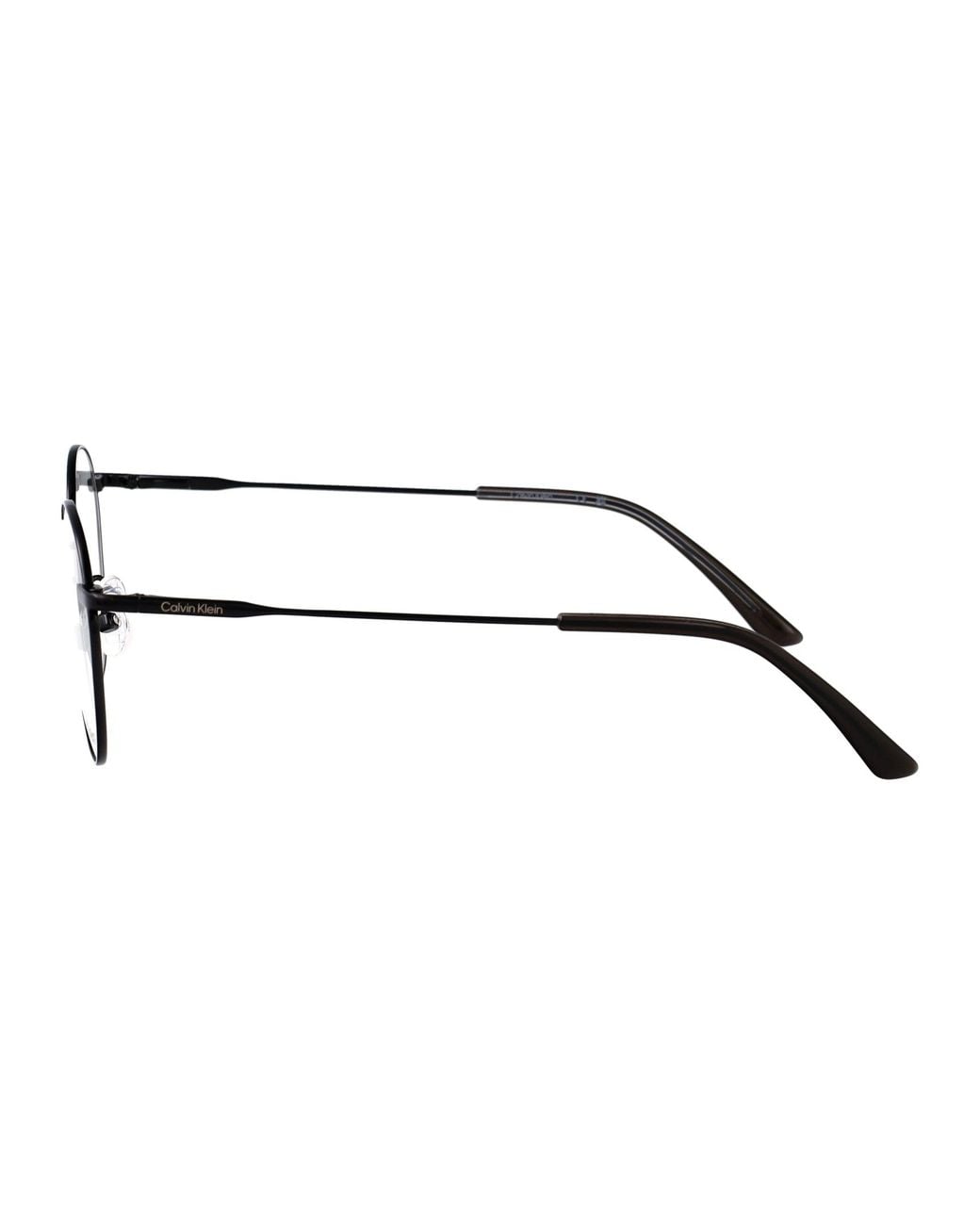 Calvin Klein Brown Metal Glasses