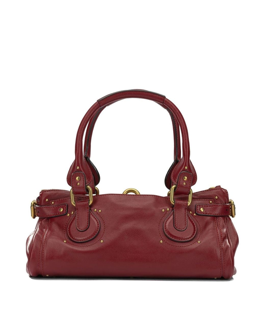 Chloé Red "Paddington" Medium Handbag