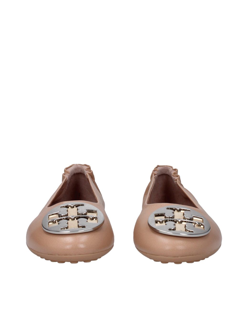 Tory Burch Pink Ballerine Donna Pelle Marrone/Sabbia Chiaro