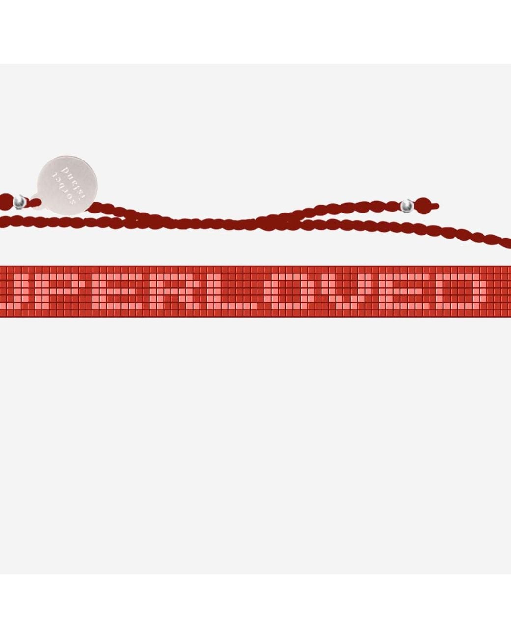 Sorbet Island Red Glass Pearl Bracelet