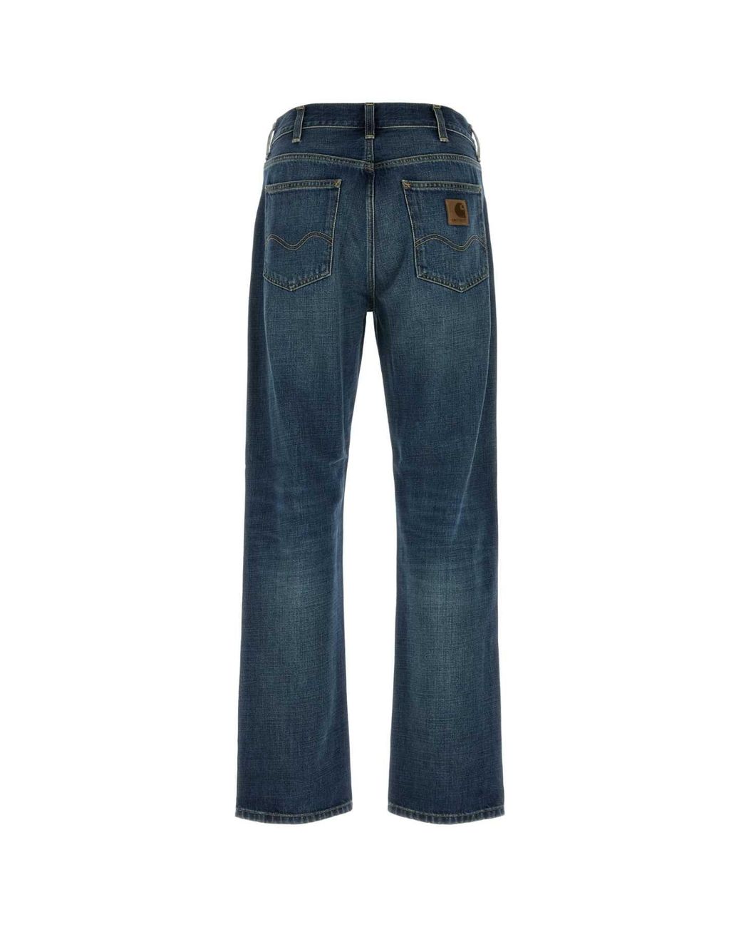 Carhartt Blue Denim Marlow Pant for men