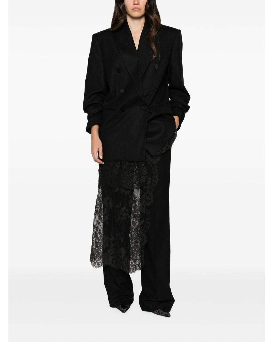 Zimmermann Black Valiant Wool Blazer Jacket