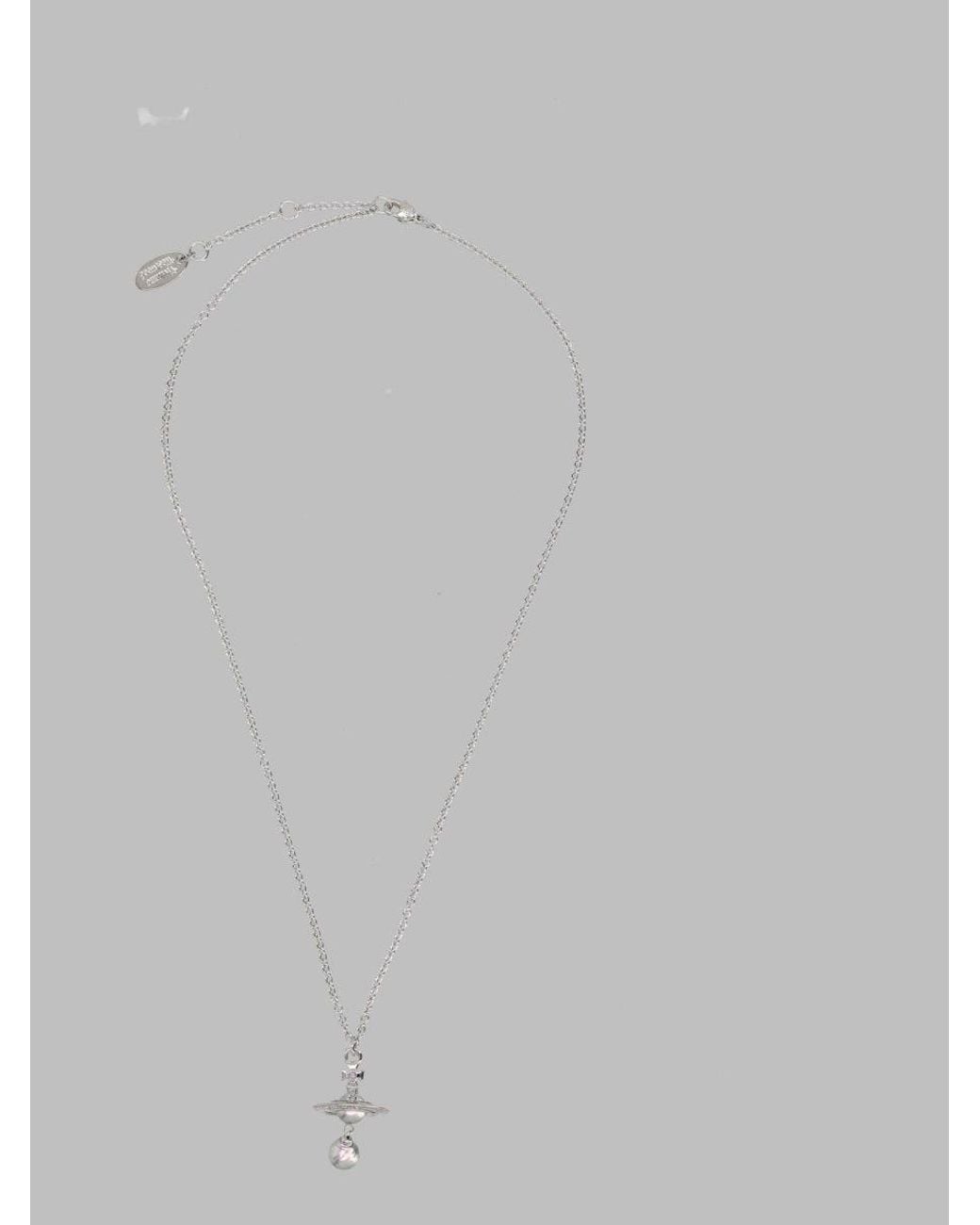 Vivienne Westwood White Mini Necklace