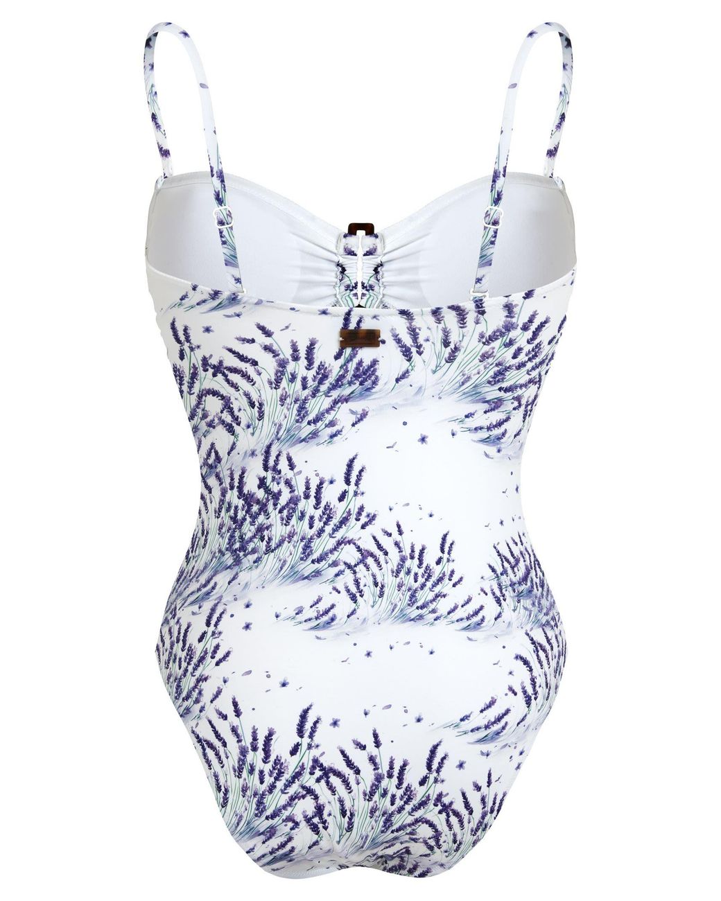 Vilebrequin Blue One-Piece Swimsuit With Print And Sweetheart Neckline