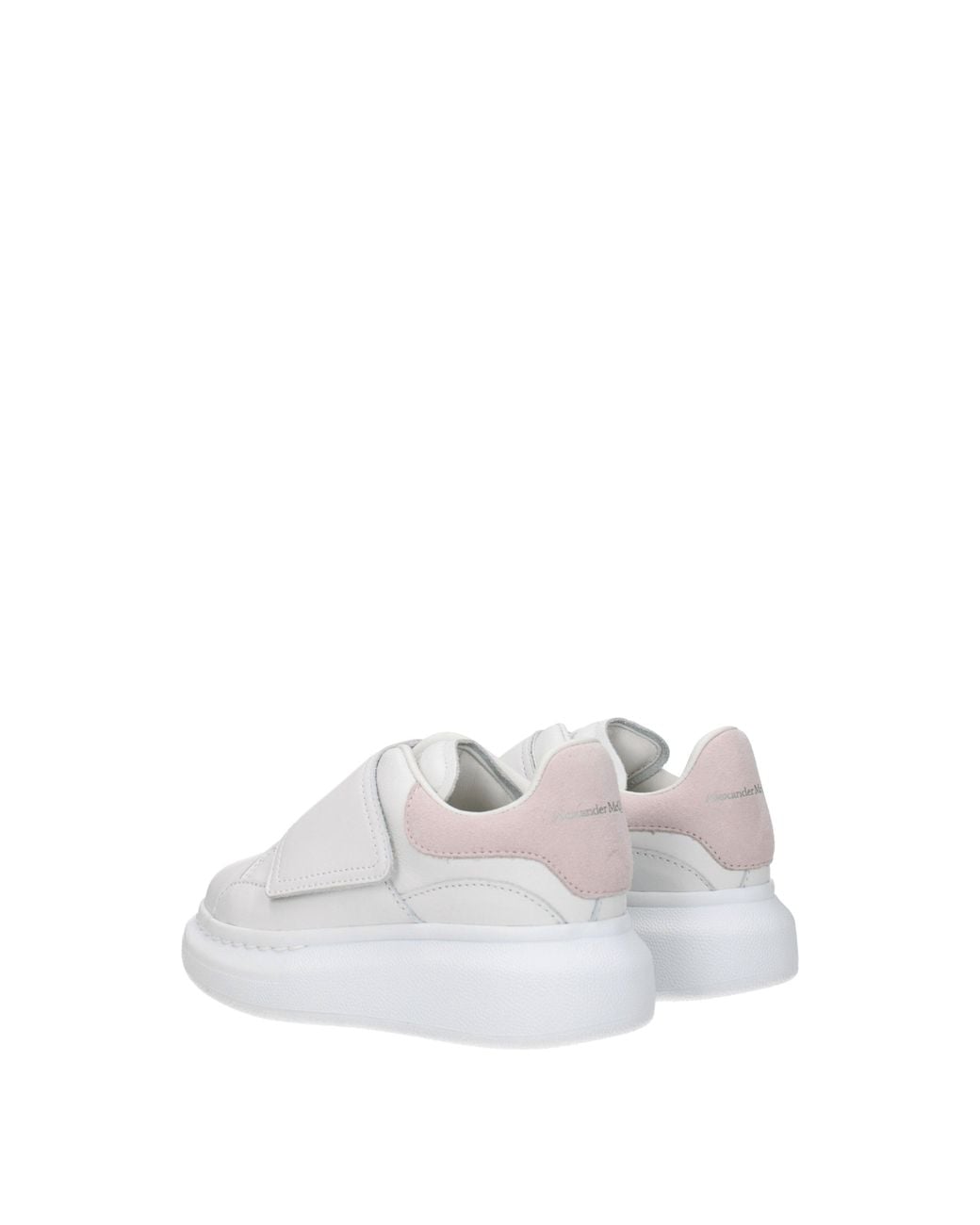 McQueen White Idee Regalo Sneakers Kids Uomo Pelle Bianco/Patchouli