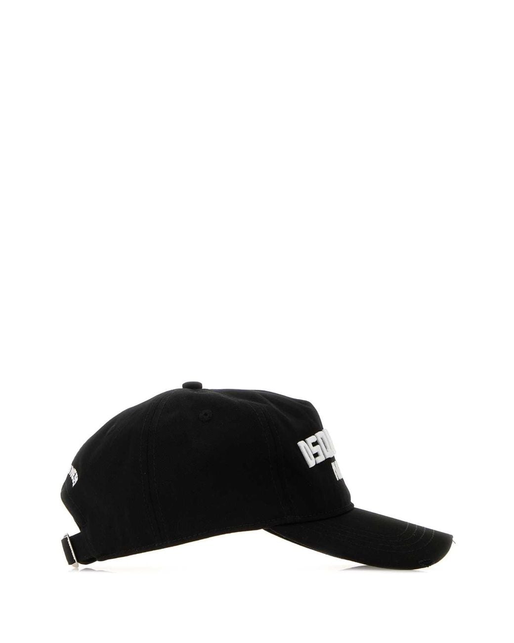 DSquared² Black Cotton Baseball Cap
