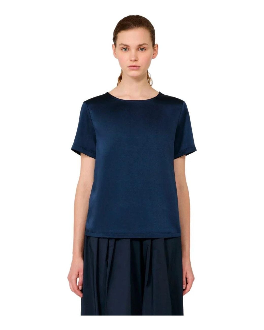 Weekend by Maxmara Blue Gilbert Blouse