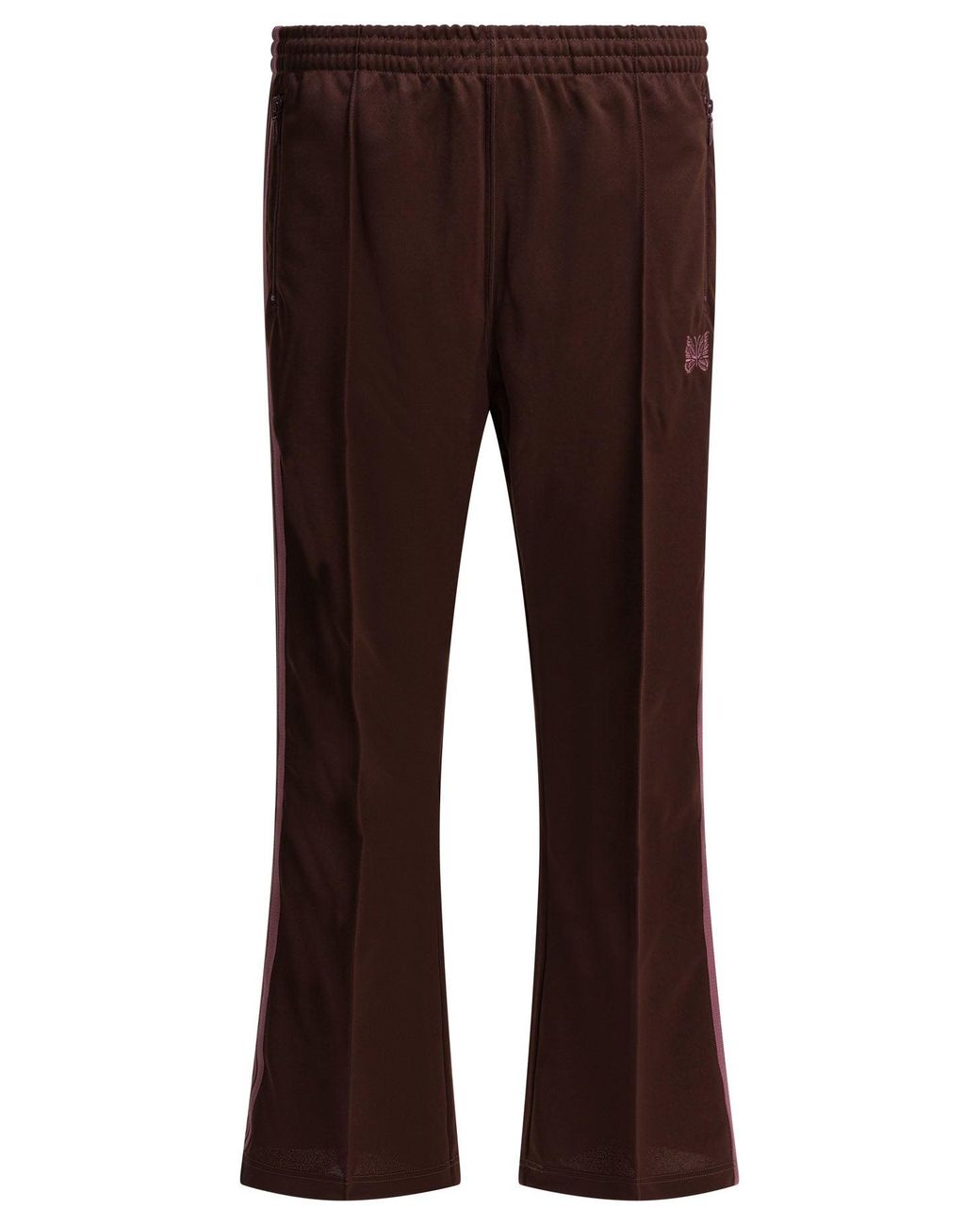 Needles Sportbroek "boot Cut Poly Smooth". in het Brown voor heren