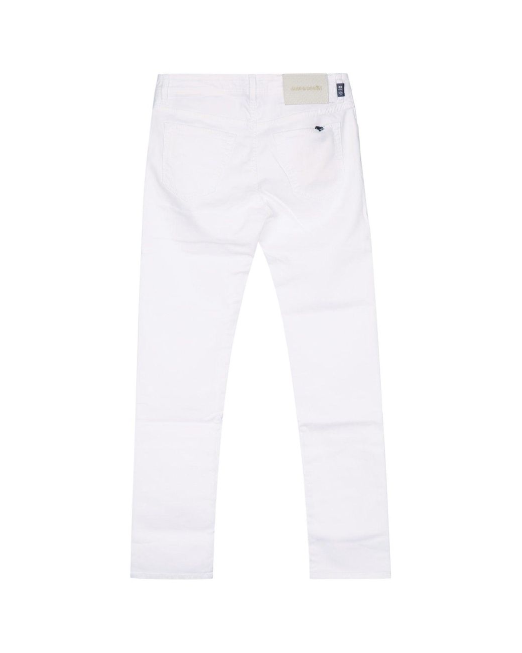 Jacob Cohen White Pantalone for men