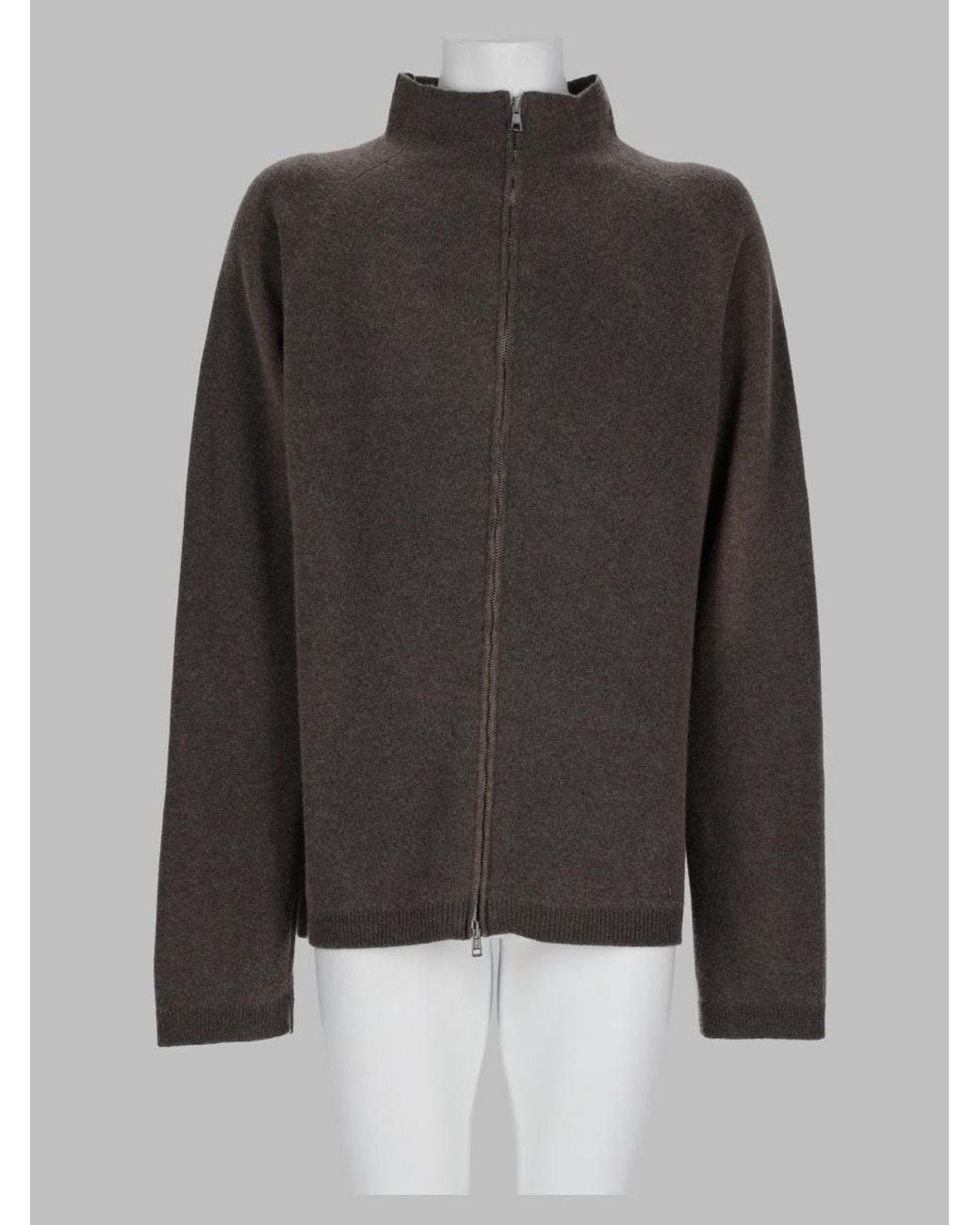 Our Legacy Black Mud-Spray Dyed Wool Sweater