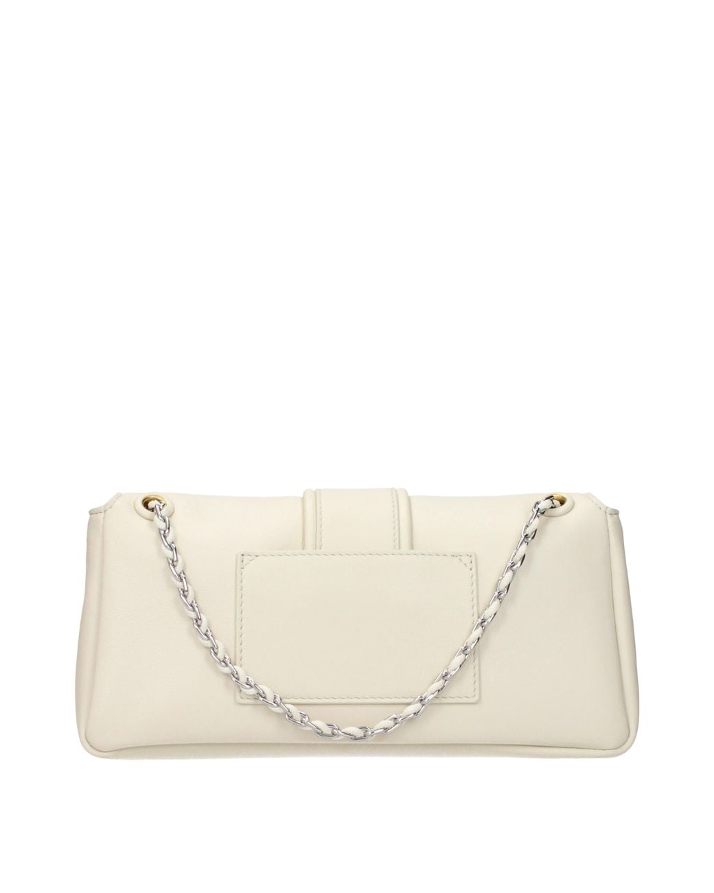 Jacquemus Natural Bambino Shoulder Bag Leather/Light Ivory