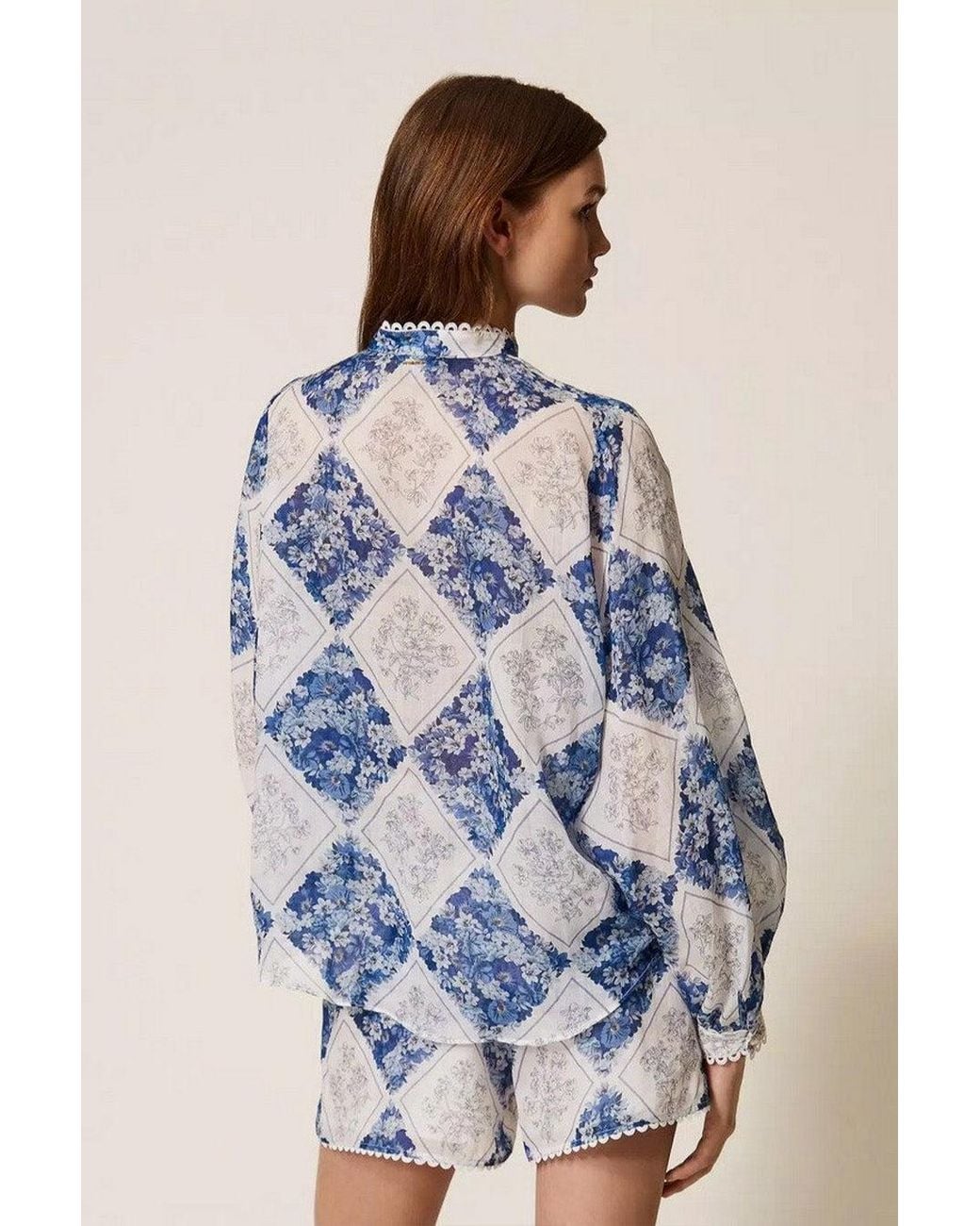 Twinset Blue Twinset Multicolor