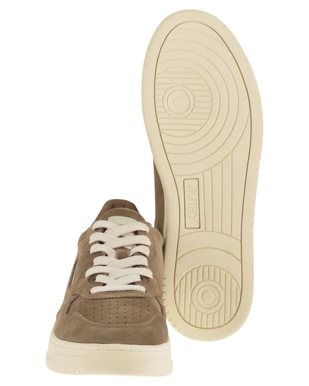 Autry Medalist Low Wildleder-Sneaker in Brown für Herren