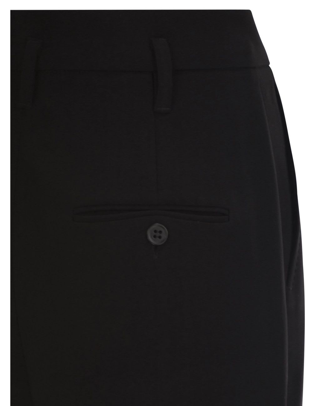Max Mara Black Maxmara Studio Alabama – Flared Trousers