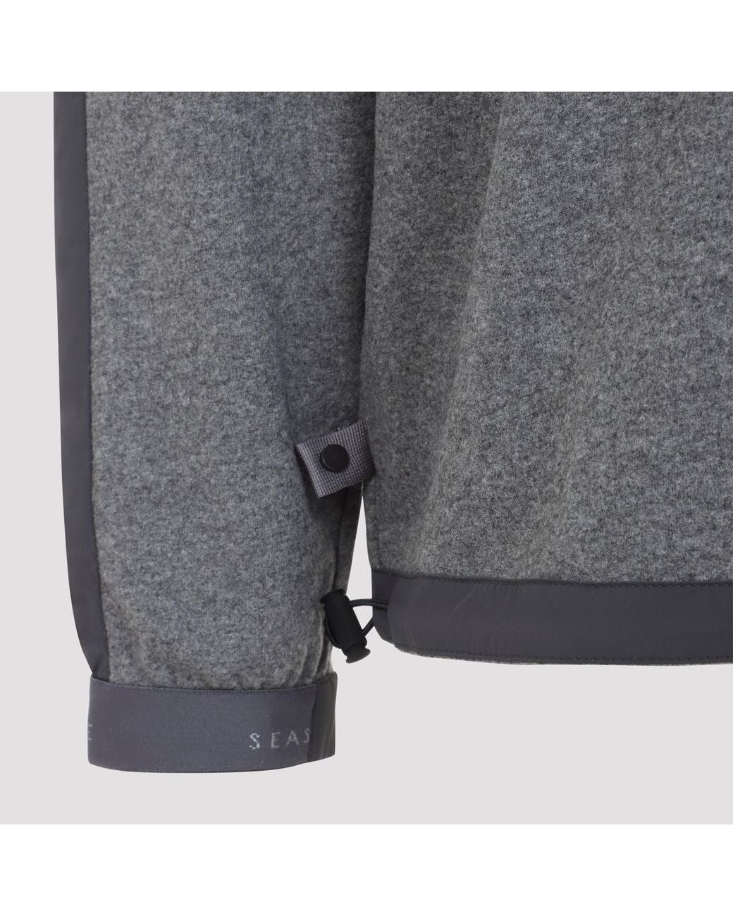 Sease Gray Zipped Skipper Jacket