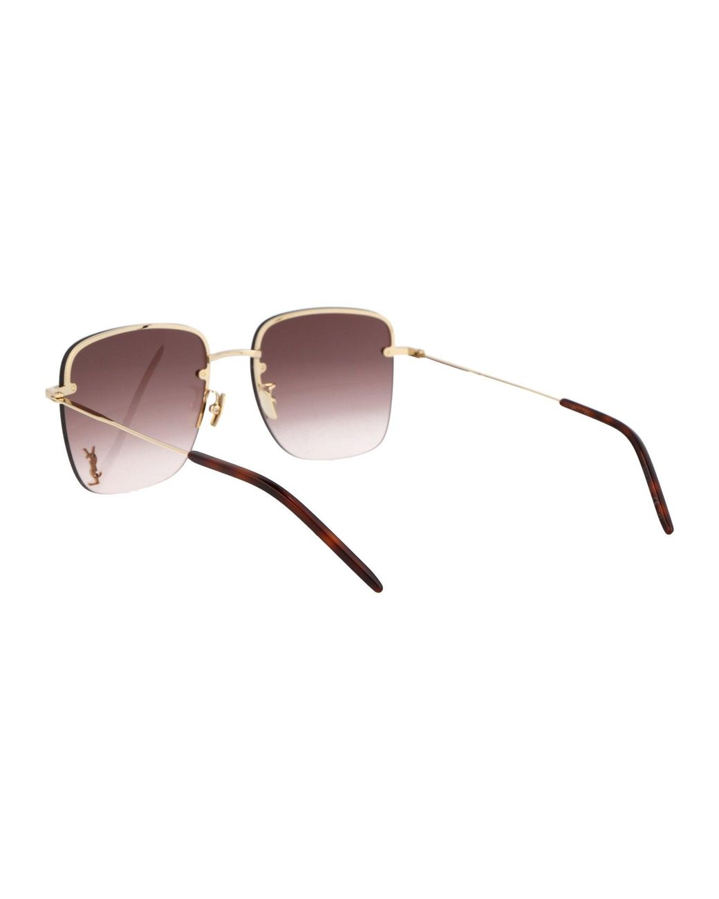 Saint Laurent Brown Sunglasses
