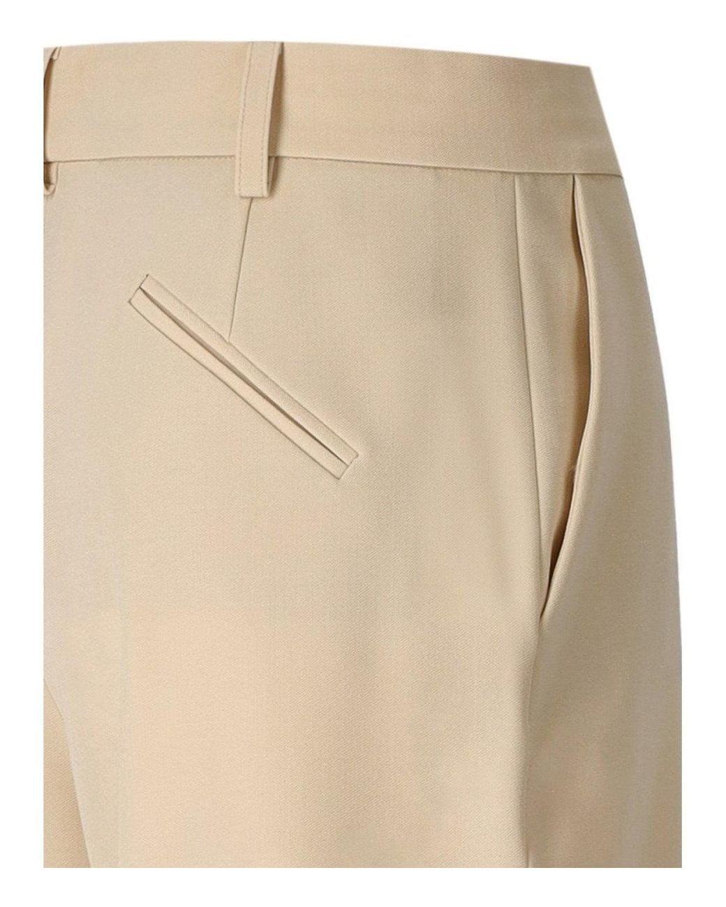 FEDERICA TOSI Natural Butter Bermudashorts