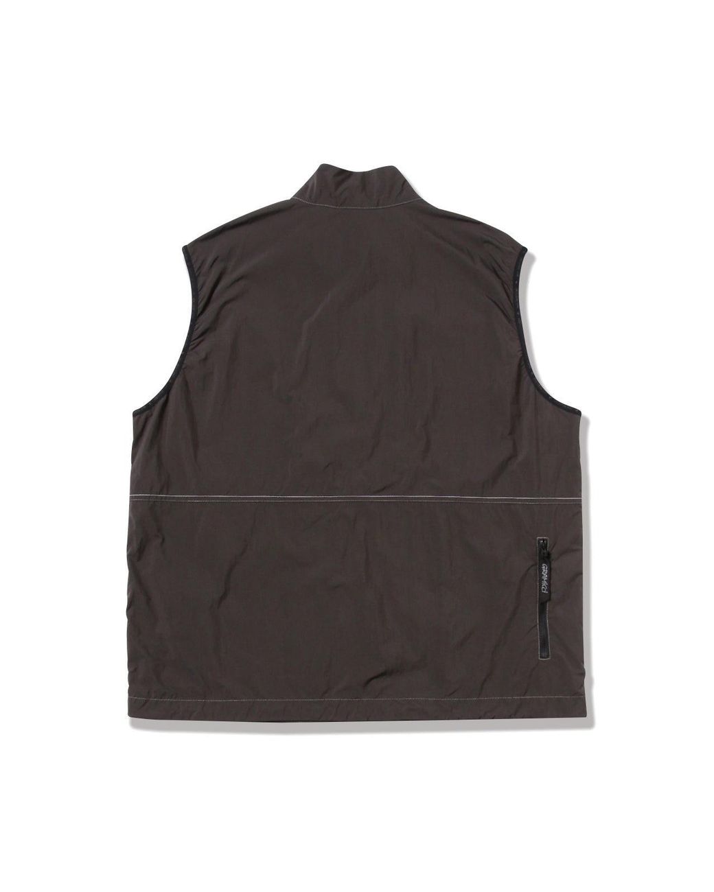 GRAMICCI x and wander Blue Brushed Nylon Vest for men
